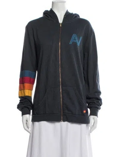 Pre-owned Aviator Nation Jacket In Grey