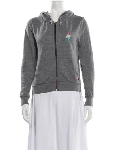 Pre-owned Aviator Nation Jacket In Grey