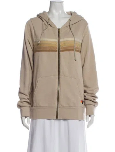 Pre-owned Aviator Nation Jacket In Neutral