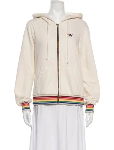 Pre-owned Aviator Nation Jacket In Neutrals