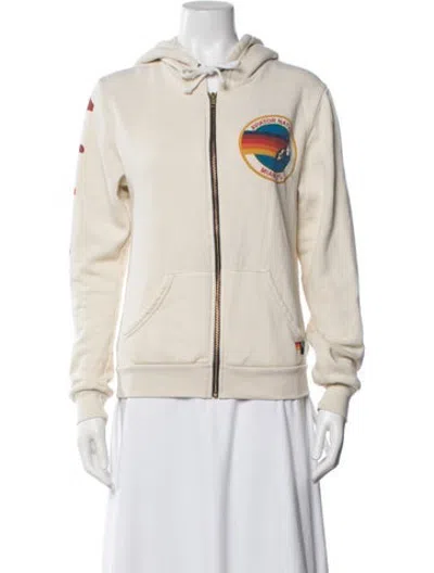 Pre-owned Aviator Nation Jacket In Neutrals