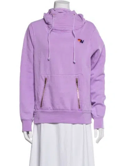 Pre-owned Aviator Nation Jacket In Purple