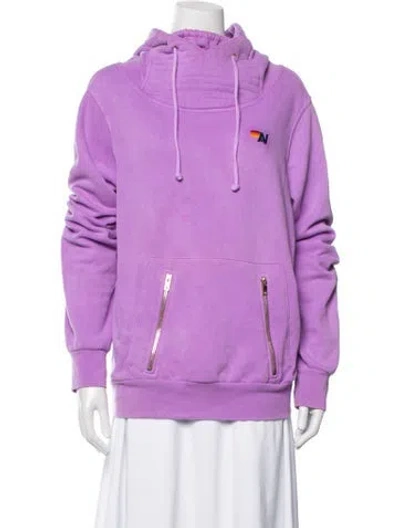 Pre-owned Aviator Nation Jacket In Purple