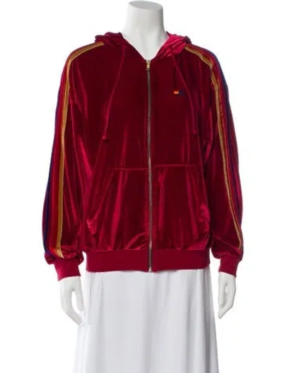 Pre-owned Aviator Nation Jacket In Red