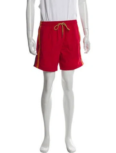 Pre-owned Aviator Nation Jogger Shorts In Red