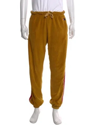 Pre-owned Aviator Nation Joggers In Yellow