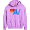 Aviator Nation Logo Hoodie In Purple