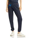 Aviator Nation Logo Jogger Pants In Charcoal