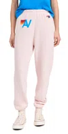 Aviator Nation Logo Women's Sweatpants Light Pink In Light Pink