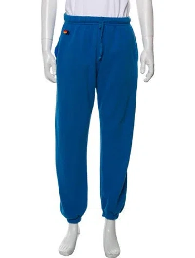 Pre-owned Aviator Nation Lounge Bottoms In Blue
