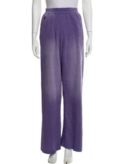 Pre-owned Aviator Nation Lounge Set In Purple