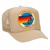 Aviator Nation Men's Venice Vintage Trucker Hat In Khaki In Green