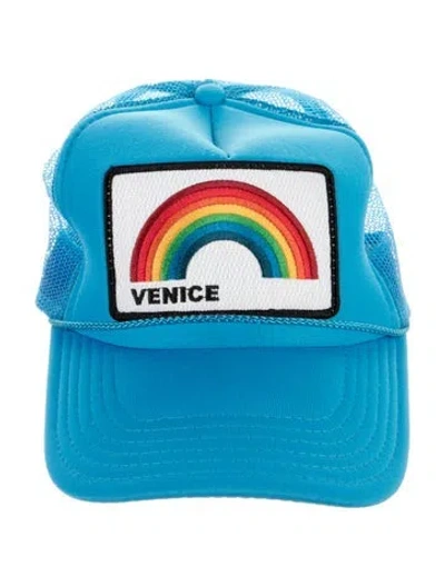 Pre-owned Aviator Nation Mesh Baseball Cap In Blue