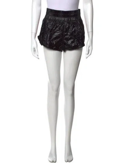 Pre-owned Aviator Nation Mini Shorts In Black