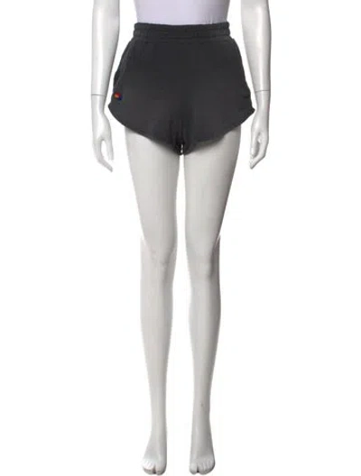 Pre-owned Aviator Nation Mini Shorts In Black/grey