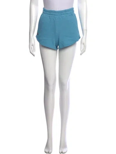Pre-owned Aviator Nation Mini Shorts In Blue