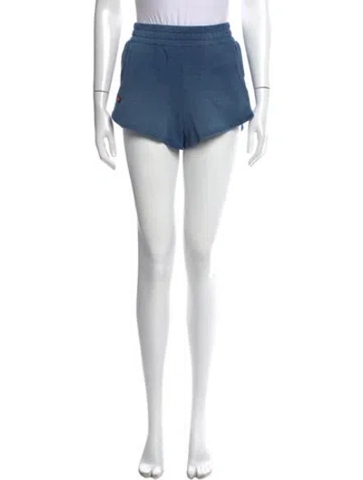 Pre-owned Aviator Nation Mini Shorts In Blue