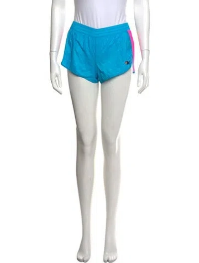 Pre-owned Aviator Nation Mini Shorts In Blue