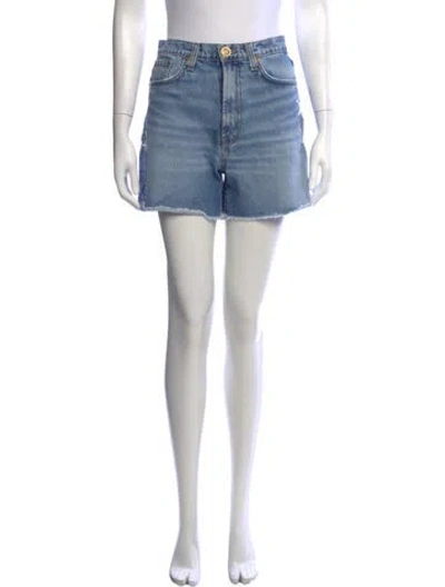 Pre-owned Aviator Nation Mini Shorts In Blue