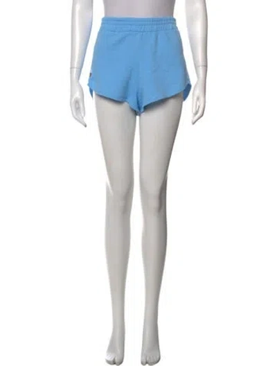 Pre-owned Aviator Nation Mini Shorts In Blue