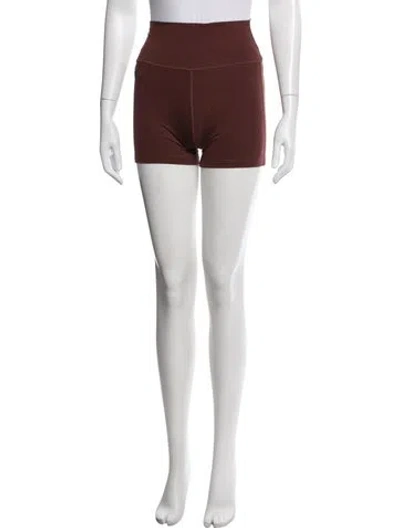 Pre-owned Aviator Nation Mini Shorts In Brown