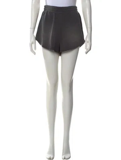 Pre-owned Aviator Nation Mini Shorts In Gray