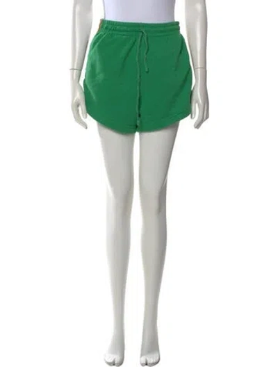 Pre-owned Aviator Nation Mini Shorts In Green