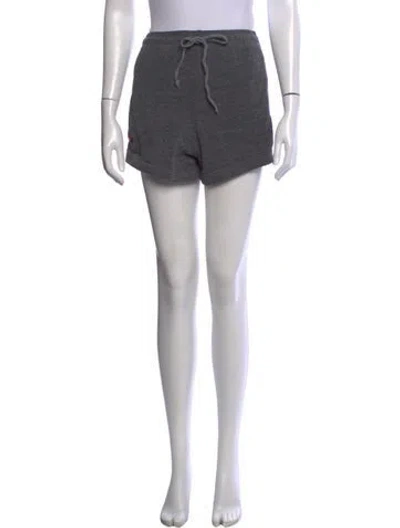 Pre-owned Aviator Nation Mini Shorts In Grey