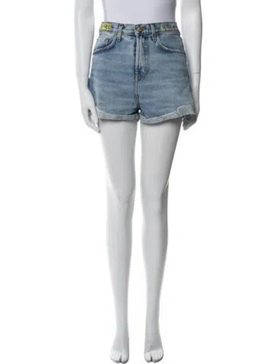 Pre-owned Aviator Nation Mini Shorts In Multi