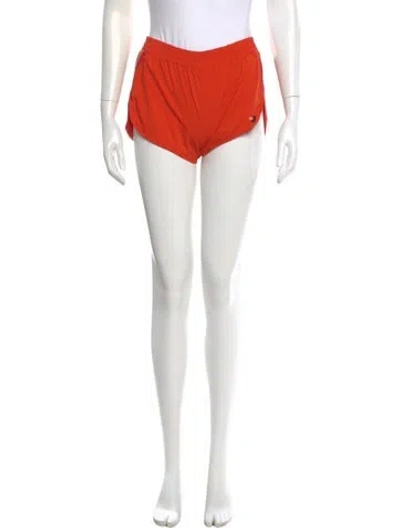 Pre-owned Aviator Nation Mini Shorts In Orange