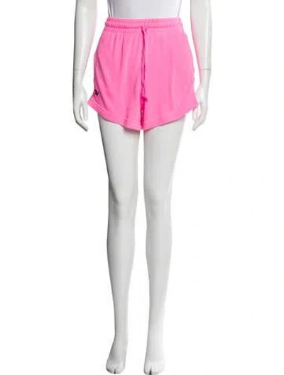 Pre-owned Aviator Nation Mini Shorts In Pink