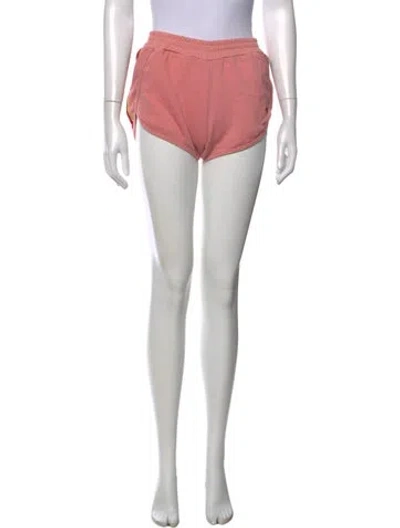 Pre-owned Aviator Nation Mini Shorts In Pink