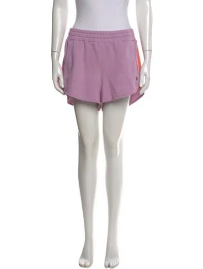 Pre-owned Aviator Nation Mini Shorts In Purple