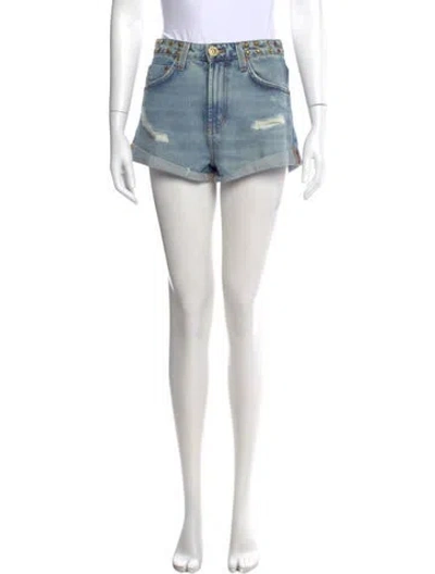 Pre-owned Aviator Nation Mini Shorts W/ Tags In Blue