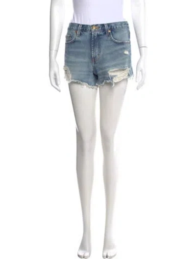 Pre-owned Aviator Nation Mini Shorts W/ Tags In Blue