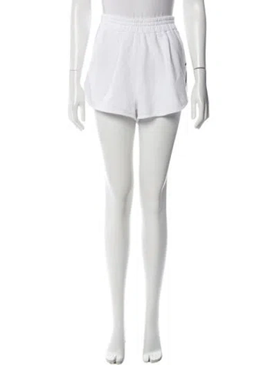 Pre-owned Aviator Nation Mini Shorts In White