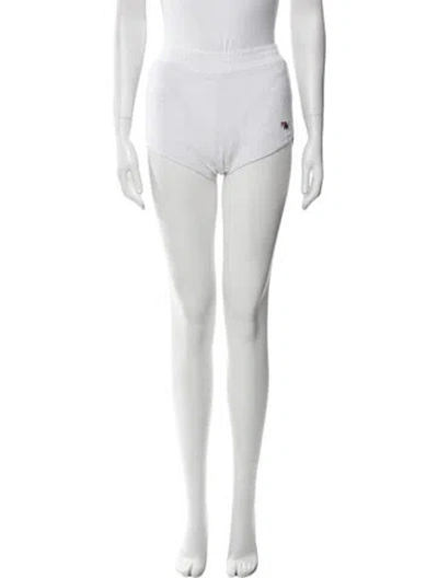Pre-owned Aviator Nation Mini Shorts In White