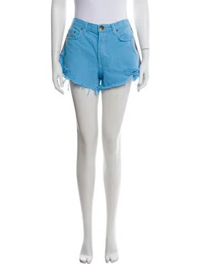 Pre-owned Aviator Nation Mini Shorts In White