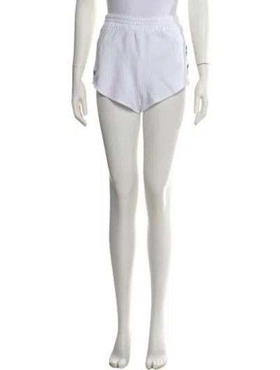 Pre-owned Aviator Nation Mini Shorts In White
