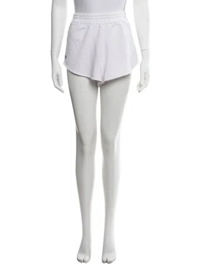 Pre-owned Aviator Nation Mini Shorts In White