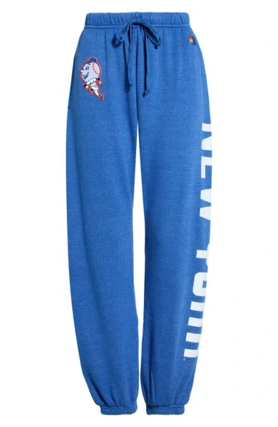 Aviator Nation New York Mets Unisex Pocket Joggers In Blue