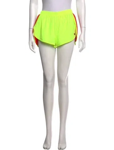 Pre-owned Aviator Nation Nylon Mini Shorts In Pink