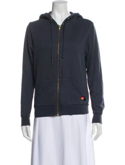 Pre-owned Aviator Nation Performance Jacket In Blue