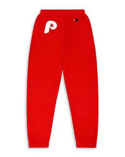 Aviator Nation Philadelphia Phillies 2026 Graphic Sweatpants In Red