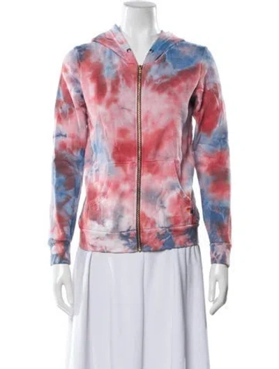 Pre-owned Aviator Nation Printed Evening Jacket In Pink