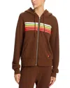 Aviator Nation Rainbow Stripe Hoodie