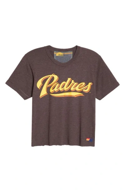 Aviator Nation San Diego Padres Graphic Tee In Brown