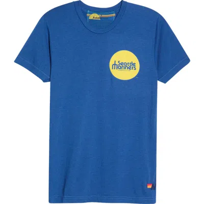 Aviator Nation Seattle Mariners Graphic T-shirt In Blue