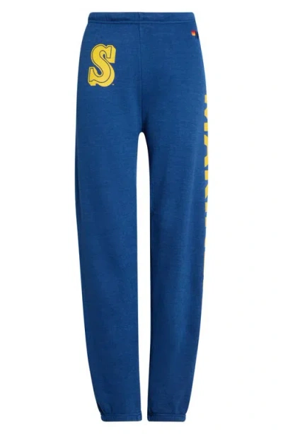 Aviator Nation Seattle Mariners Sweatpants In Blue