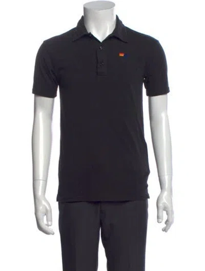 Pre-owned Aviator Nation Short Sleeve Shirt In Blue